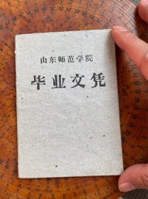 牛国泰山东师范学院毕业文凭