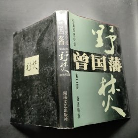 长篇历史小说曾国藩(第二部)--野焚 精