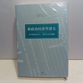 新政治经济学讲义：在中国思索正义、效率与公共选择