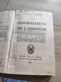 GARIBALDIENS DE L，ARGONNE