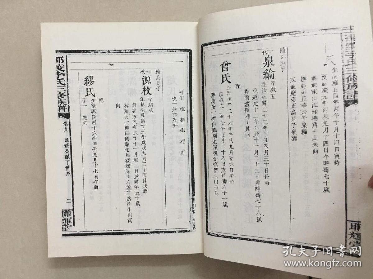 天津图书馆藏家谱丛书：【湖南邵陵】李氏三修族谱 天津图书馆藏清光绪31年聯辉堂木活字印本影印