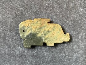 高古玉商周青玉兔型佩 标价为实价，喜欢的朋友直接拍下，顺丰包邮