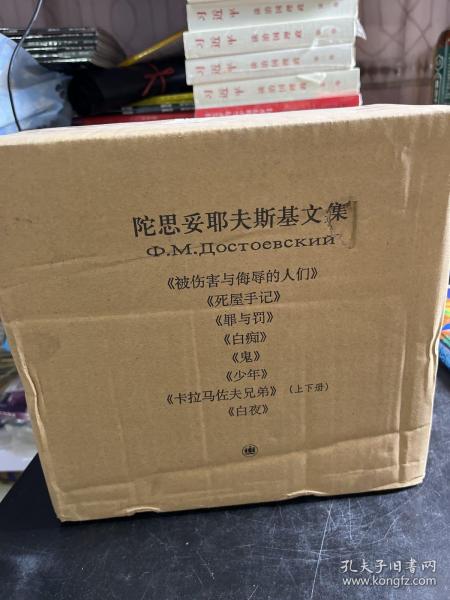 陀思妥耶夫斯基文集 平装 套装 全8种9册 全9册 上海译文出版社【原箱未拆封】