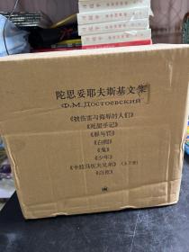 陀思妥耶夫斯基文集 平装 套装 全8种9册 全9册 上海译文出版社【原箱未拆封】