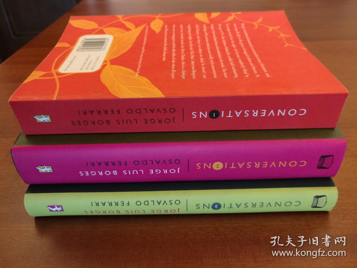 Conversations, Volume 1, Volume 2, Volume 3 （卷一为平装本，卷二和卷三为精装本） (三册合售）（现货，实拍书影）