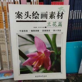 案头绘画素材兰花篇，千姿百态，细致讲解百花技法，深入浅出，