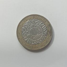 2英镑纪念币 英国纪念币 飞跃的科技