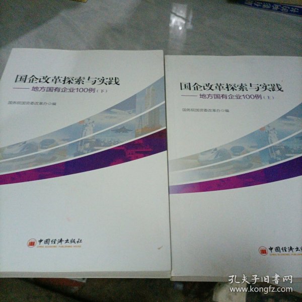 国企改革探索与实践  地方国有企业100例 上下