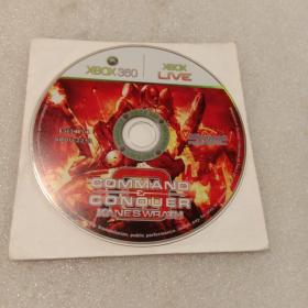 COMMAND  CONOUER ：XBOX360 LIVE光盘1张 (XBOU－2213  无书  仅光盘1张)