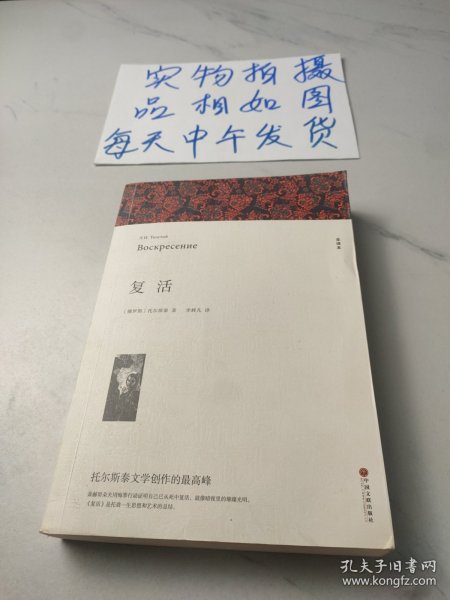 名著精译：复活（文联无删减全译本经典世界名著）