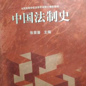 中国法制史（书里有笔画）