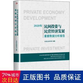 2020年民间投资与民营经济发展重要数据分析报告