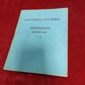 ANTONIN DVORAK 德沃夏克:弦乐小夜曲(袖珍总谱）