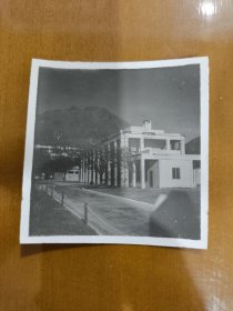 民国时期香港九龙启德军营黑白老照片