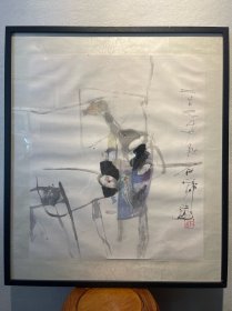 石虎（1942年—2023年9月9日），出生于河北徐水县，画家，1958年进入北京美术学校，1960年入浙江美术学院，在1978年曾被安排远赴非洲13国写生访问，之后画作结集成书。