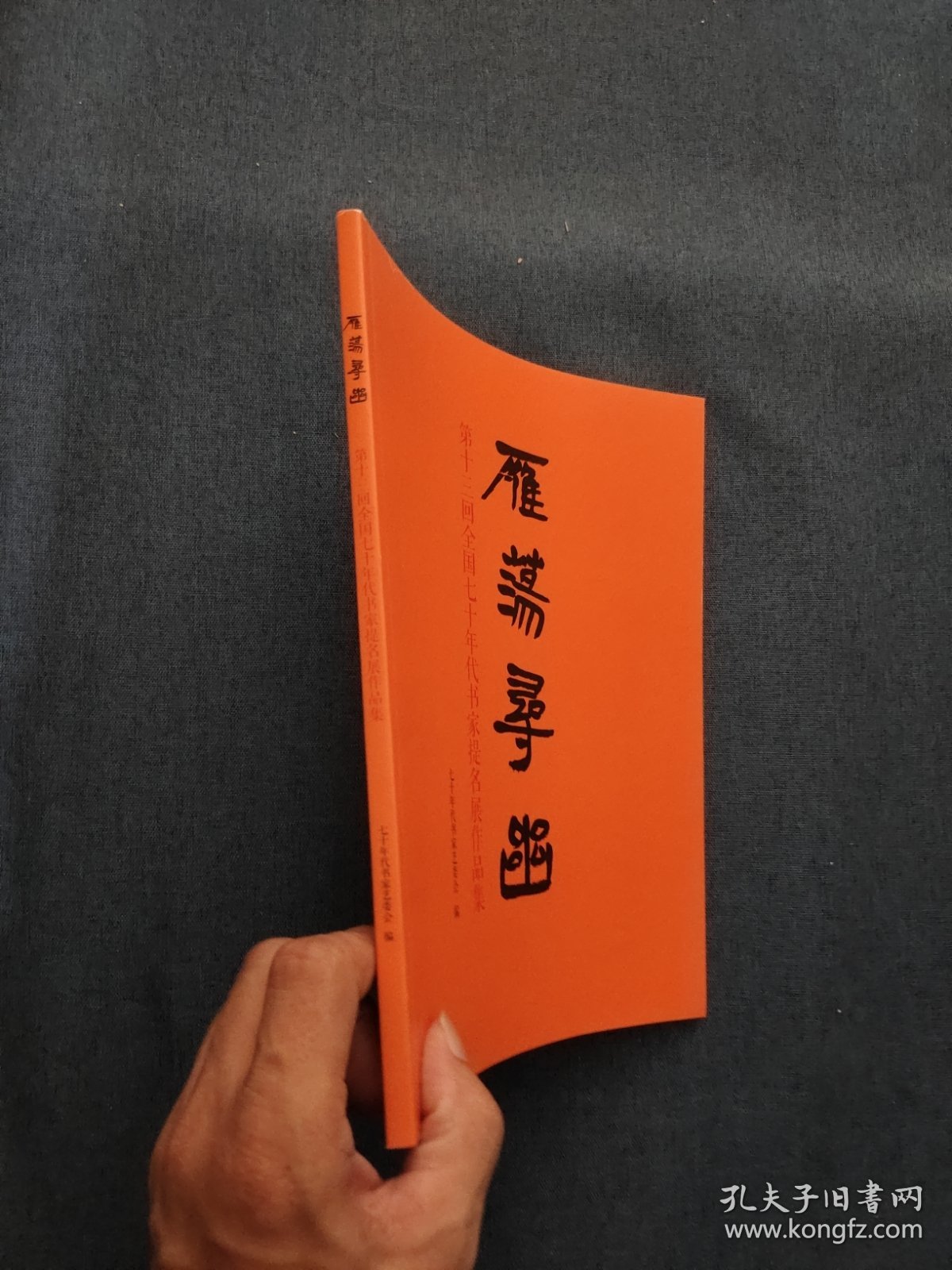 雁荡寻幽（第十三回全国七十年代书家提名展作品集)