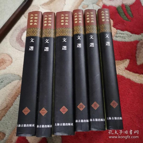 文选(全六册)(精)(中国古典文学丛书）