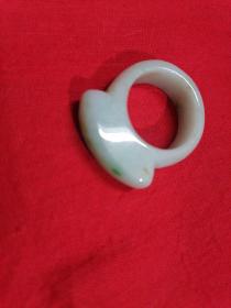 [A货玉器]  翡翠玉戒指  水头润亮 赏玩美品 实物更漂亮 如图
