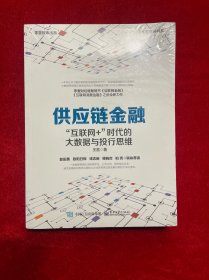 供应链金融：“互联网+”时代的大数据与投行思维