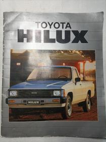 TOYOTA  HILUX 早期宣传册