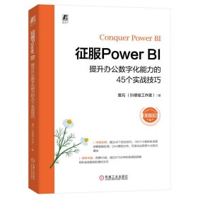 正版书征服PowerBL提升办公数字化能力的45个实战技巧