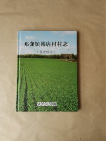 少见地方志，村志！2013年《邓襄镇韩店村村志》！（今河南漯河市召陵区邓襄镇）