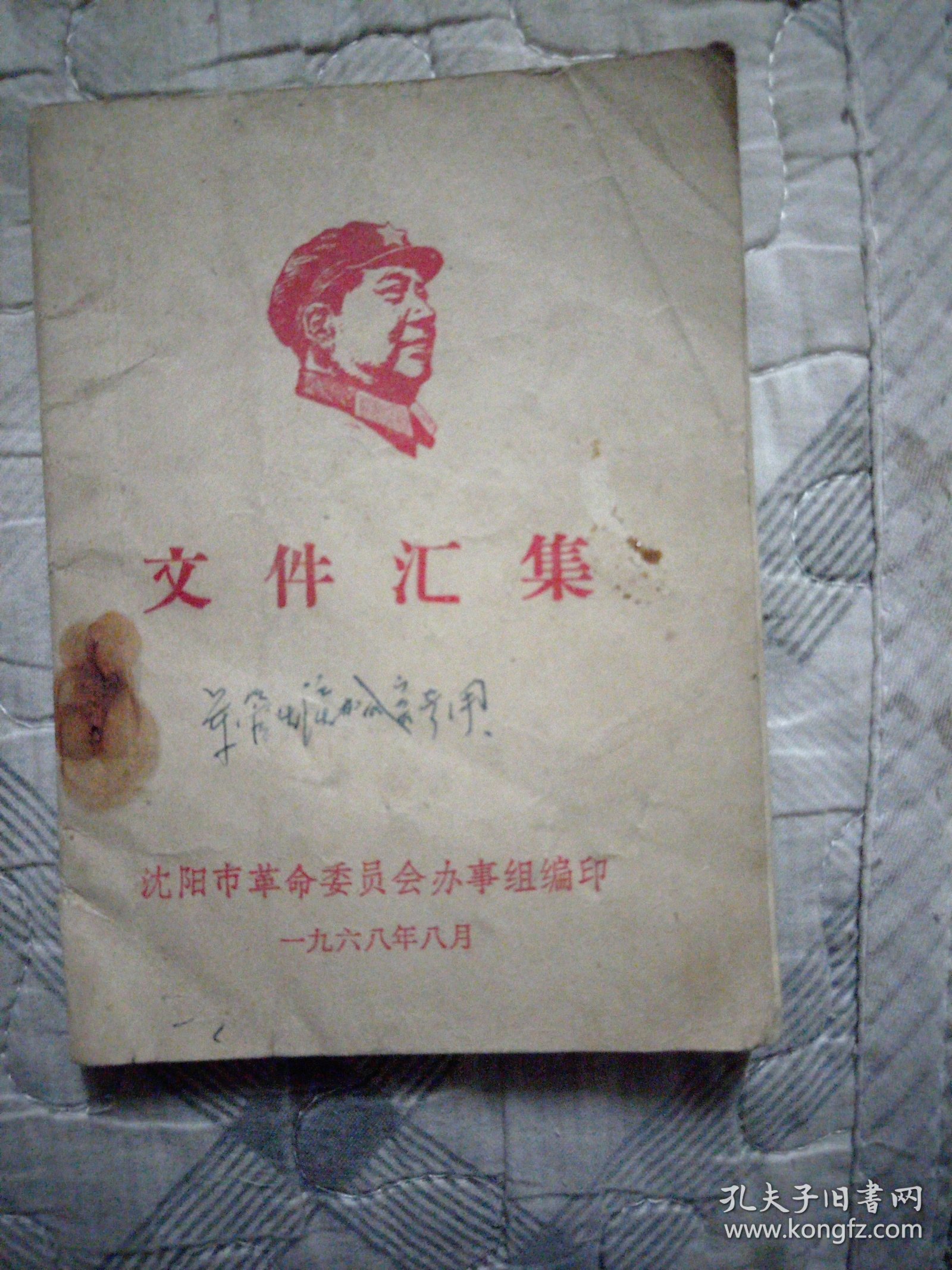 文件汇集沈阳市革命委员会办事组