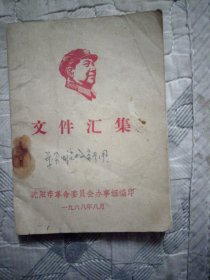 文件汇集沈阳市革命委员会办事组