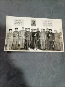 老照片 年四旺和麦贤得在一起的合影1967年北京（罗希陶存）