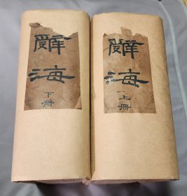 辞海 丁种本，2册全