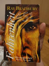 华氏451度 英文原版 Fahrenheit 451 Ray Bradbury