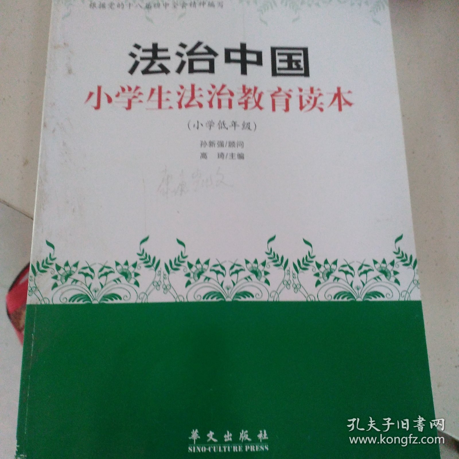 法治中国. 小学生法治教育读本. 低年级