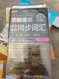 图解速记：高中英语同步词汇（必修1-选修8 外研全彩版 2017第4次修订）