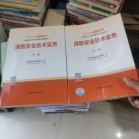 【2022消防工程师教材】消防安全技术实务（上、下册）两册合售