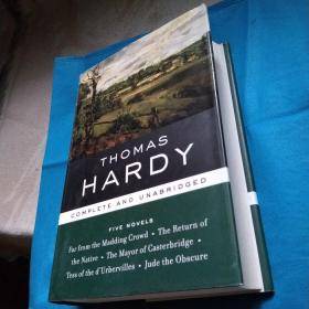 Thomas Hardy:  Five Novels (Complete and Unabridged)  托马斯·哈代 五部小说 英文版  精装本 大开本