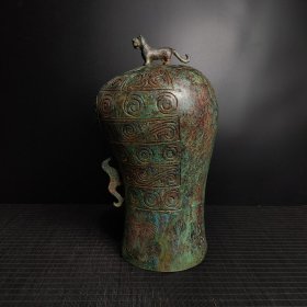 珍藏战汉时期铜鼓（少数名族）