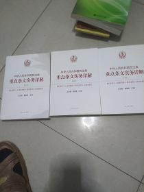 中华人民共和国民法典重点条文实务详解(全3册)