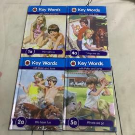 Key Words：1a Play with us+:2a We have fun 关键词2a：有趣的事+ 4a Things we do 关键词+ 5a Where we go 关键词5a：我们去的地方（4本合售）。