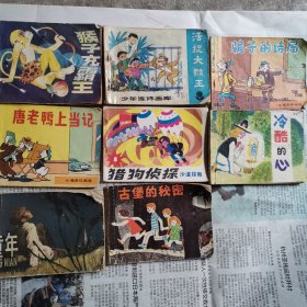 小人书共八本