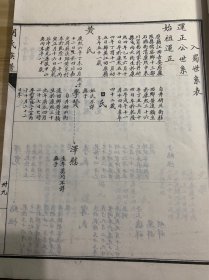 井研胡氏族谱   品相如图
（民国25年编，朱印本，一册全）