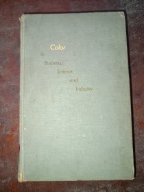 Color in Business，Science and Industry (商业、科学和工业中的色彩）（目录见图）