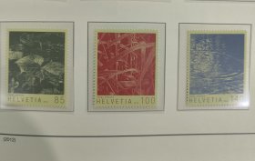 瑞士2012年邮票 艺术绘画 弗朗茨·格尔奇1930年木版画，画家和木工 新 3全 外国邮票