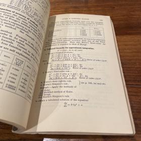 1950 英文《numerical solutions of differential equations》 微分方程名著 H. Levy ， E.A. Baggott （馆藏，保存良好）
