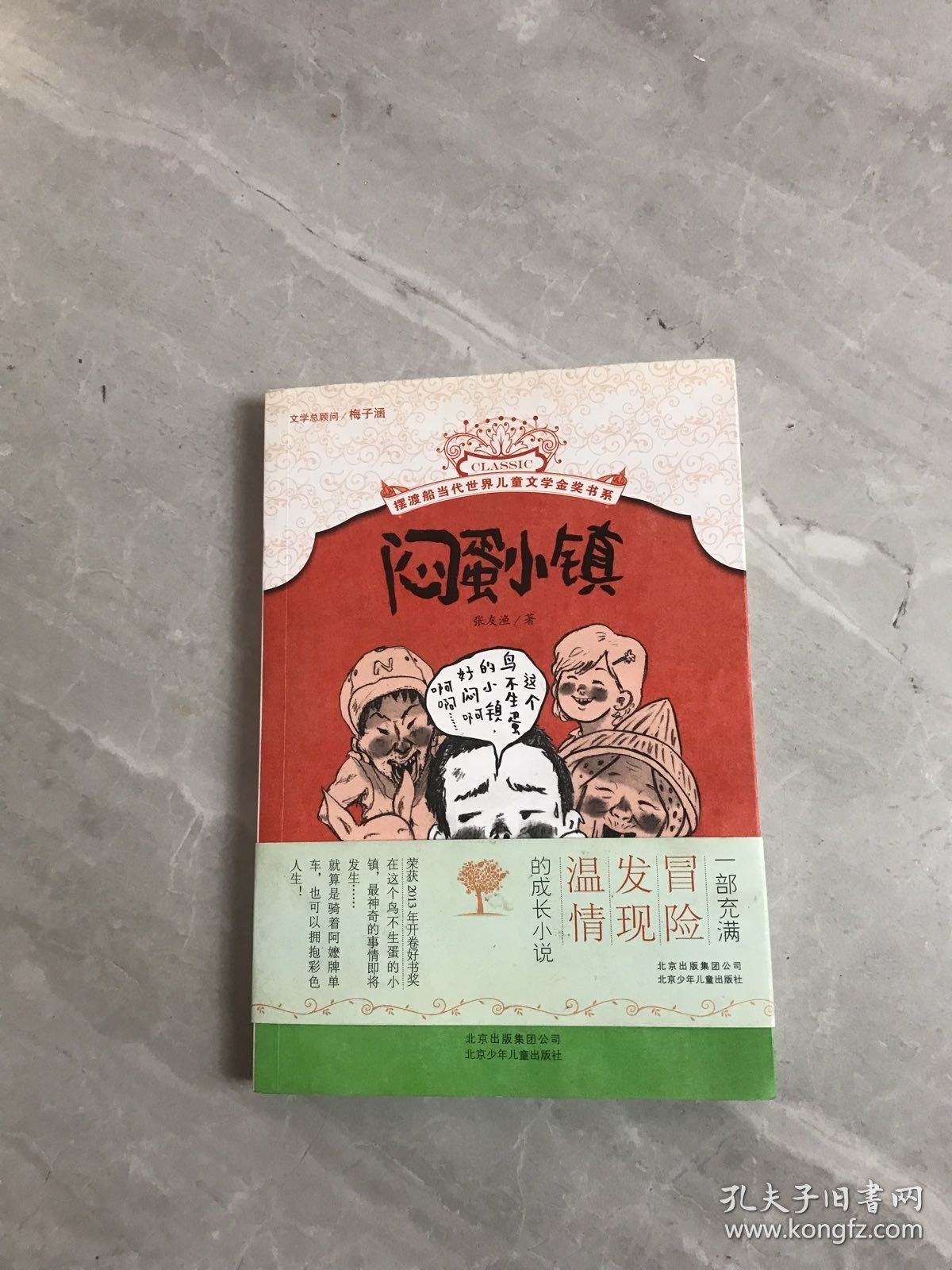 摆渡船当代世界儿童文学金奖书系：闷蛋小镇