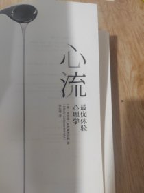 心流：最优体验心理学（下书角有磨损）