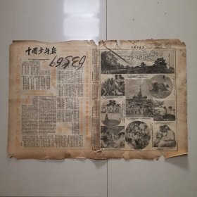 中国少年报1958.11.17 毛泽东同志当选全国人民代表大会代表