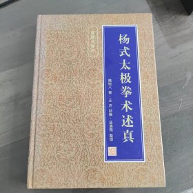 杨式太极拳术述真