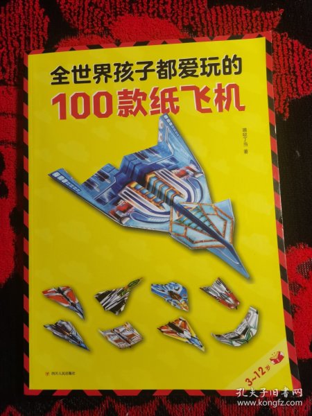 全世界孩子都爱玩的100款纸飞机