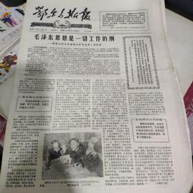 鄂尔多斯报1965/12/30