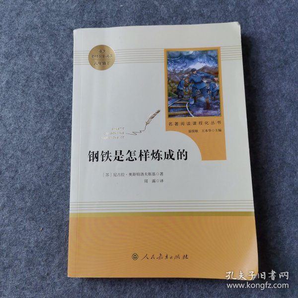 统编语文教材配套阅读 八年级下：钢铁是怎样炼成的/名著阅读课程化丛书